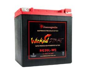 Renegade Battery Rg30l-ws 2015 Harley Street Glide/street Glide Special Replacement W