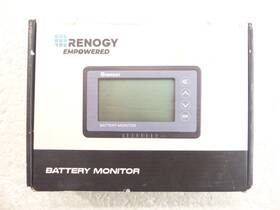 Renogy Empowered Rmb500-g2-us Gray Battery Monitor With Shunt Brand New Open Box