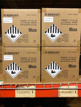 Renogy Rbt12100lfp-h Rbt12100lfp-h-g1-us 12.8v 100ah Lifepo4 Lithium Deep Cycle Core Mini Self Heating Battery