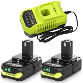 B0cfvlrt28 Reoben 2pk 3.6ah Li-ion Battery Replacement For Ryobi 18v P108 And P117 Charger Combo B0cfvlrt28 Reoben 2pk 3.6ah Li-ion Battery Replacement For Ryobi 18v P108 And P117 Charger Combo