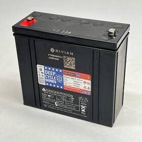 Rivian Pt00044052-c Oem Lv Battery Deep Cycle Series 12 V 18 Ah Pre-owned