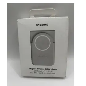 Eb-u2500xuegus Samsung Magnetic Qi2 15w Wireless Battery Pack 5000mah Kickstand Gray Eb-u2500xuegus Samsung Magnetic Qi2 15w Wireless Battery Pack 5000mah Kickstand Gray