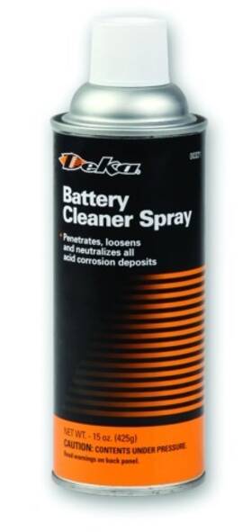 Sherco-auto Dek00321 Battery Cleaner Spray Penetrate Loosen And Neutralize Acid Corrosion - 15oz Can