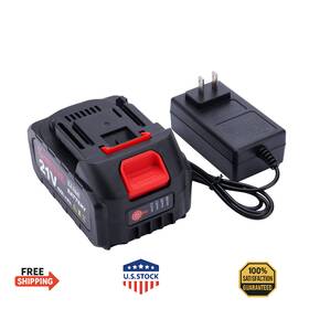 Shintyool B0b64631sl 21v 4.0ah Li-ion Battery With Charge Display For Leaf Blower/mini Saw