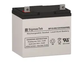 Sigmastek 605632298537 Tdx Sp Battery Replacement By 12v 55ah Sigmastek 605632298537 Tdx Sp Battery Replacement By 12v 55ah