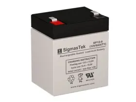 61495175529 Sigmastek Sp12-5 Battery - 12 Volt 5 Ah F1 Terminal 61495175529 Sigmastek Sp12-5 Battery - 12 Volt 5 Ah F1 Terminal
