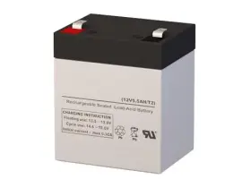 F2-sp12-5.5 Sigmastek Ajc D5s F2 Replacement Battery-12 Volt 5. Ah Terminal By