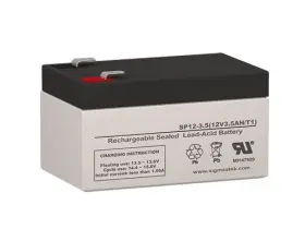 Hr4-12-f1 Sigmastek B&b Battery Replacement - 12 Volt 3.5 Ah F1 Terminal By Sigmas