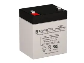 Lw-6fm4.5j Sigmastek Sp12-5 Long Way Replacement Battery - 12 Volt 5 Ah F1 Terminal By Lw-6fm4.5j Sigmastek Sp12-5 Long Way Replacement Battery - 12 Volt 5 Ah F1 Terminal By