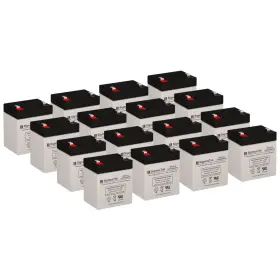Sp12-5 Sigmastek Pack Of 16 X T1 Sla Batteries - 12v 5ah F1 Terminal Sp12-5 Sigmastek Pack Of 16 X T1 Sla Batteries - 12v 5ah F1 Terminal