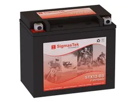 Stx12-bs Sigmastek Stx12bs Motorcycle Battery