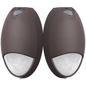 Sitisfi 737686993417 Outdoor Led Emergency Light With Battery Backup Photocell Sensor Self Test Di