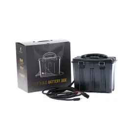 Sc-bat-bx12v1 Spartan Camera Corrosion-resistant 12v Sla Battery Box With Output/solar Dual Cable