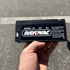 Sps Ray2012d Genuine Rayovac Camcorder Battery 12v 2.3ah Replacement