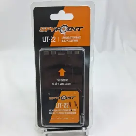 Lit-22 Spypoint 05549 Rechargeable Lithium Battery Pack New In Package