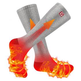 Svpro B09fxjst4v Heated Ski Socks For Men And Women - Rechargeable Battery Washable