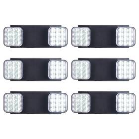 Tanlux Tl-em01bk-6 Led Emergency Lights With Battery Backup Two Head Adjustable Commercial Emer
