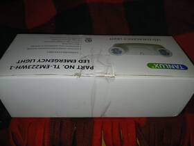 Tanlux Tl-em223wh-1 Led Emergency Lights With Battery Backup Two Head Adjustable Commercial Ligh