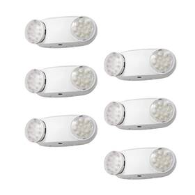 Tanlux Tl-em239wh-6 Led Emergency Lights With Battery Backup Ul Listed Ac 120/277v Hardwired E