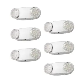 Tl-em239wh-6 Tanlux Led Emergency Lights With Battery Backup Ul Listed Ac 120/277v Hardwired E Tl-em239wh-6 Tanlux Led Emergency Lights With Battery Backup Ul Listed Ac 120/277v Hardwired E