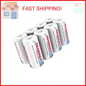 Tenergy 844949020336 Premium Rechargeable C Batteries High Capacity 5000mah Nimh Size Batt Tenergy 844949020336 Premium Rechargeable C Batteries High Capacity 5000mah Nimh Size Batt