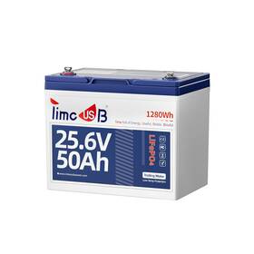 Timeusb 617230903454 24v 50ah Lifepo4 Battery With Low-temp Protection For Trolling Motor 24 Volt
