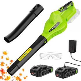 Tomyvic B0ddkf2hdl Electric Cordless Leaf Blower Battery-powered Lightweight Handheld With