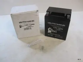 Ub-ytx14ah-bs Top Parts Usa Ytx14ah1324 12v 12ah Replacement Battery For Mighty Max Ytx14ah-bs
