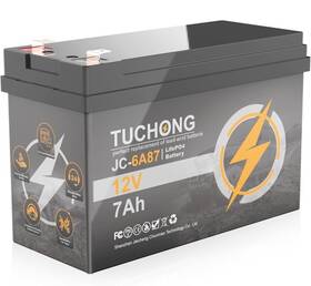 Tuchong Ml7-12f2113 12v 7ah F2 Replacement Battery For Power Wheels Outdoors Fish Finder