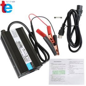 Turitrade Tr43630 Charger Lablt 20a 14.4volt For Lithium Deep Cycle Rechargeable Batteries