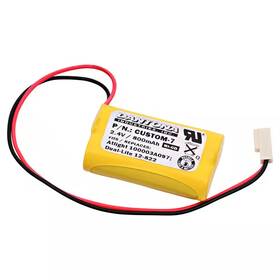 Ultralast Green 744110960600 Dantona 2.4-volt 800 Mah Ni-cd Battery For Dual-lite - 120822 Emergency Lighting