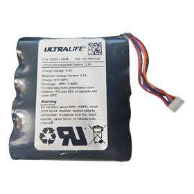 Ultralife S00301 36wh 3.6v Lithium Rechargeable Battery Pack With 5-pinconnector