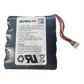 S00301 Ultralife 36wh 3.6v Lithium Rechargeable Battery Pack With 5-pinconnector S00301 Ultralife 36wh 3.6v Lithium Rechargeable Battery Pack With 5-pinconnector