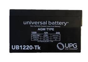 Universal Ub1220tk Replacement Genesis Np2-12 Battery / Ub1220t