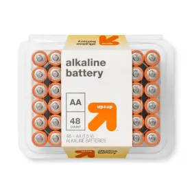 53692445 Up&up Aa Batteries - 48pk Alkaline Battery Household