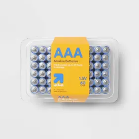 93535095 Up&up Aaa Batteries 60pk Alkaline Battery - Single-use Household