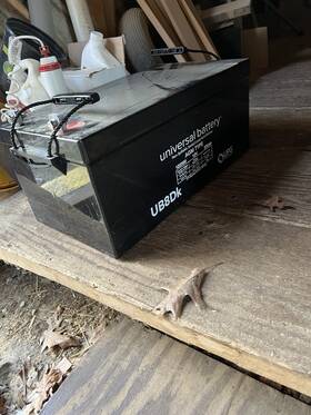Upg 122500 Ub8d 12v 250ah Agm Battery L4 Terminal Mpn For Solar/wind Devices