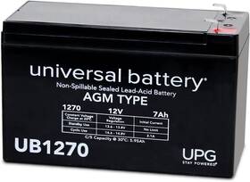 Upg 445043210246 12v 7ah Sla Battery Replacement For Home Adt Security Alarm System