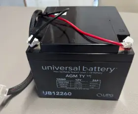Ub12260 Upg 12v 26ah Universal Power Wheelchair Battery