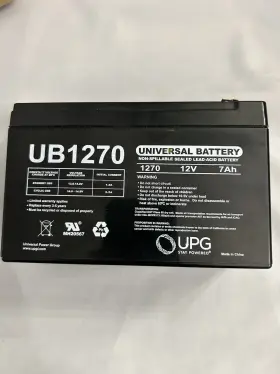 Ub1270ebalt128 Upg 12v 7ah Universal Battery Ca 1270 Replacement For 46095 Ub1270ebalt128 Upg 12v 7ah Universal Battery Ca 1270 Replacement For 46095