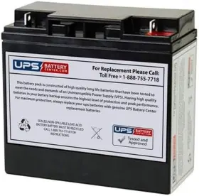 100110 Ups Upsbatterycenter 12v 18ah Replacement Battery For Champion 9200-watt Por