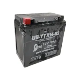 Ub-ytx14-bs Upstart Battery 628586034006 Up Start 12v 12ah Rechargeable Lead-acid