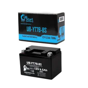 Ub-yt7b-bs-dl23 Upstart Battery Replacement For 2001 Suzuki Dr-z400 E S Sm 400cc Factory Activated Maintenan