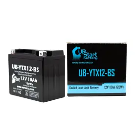 Ub-ytx12-bs-dl270 Upstart Battery Replacement For 2001 Suzuki Vl800 Intruder Volusia 800 Cc Factory Activated