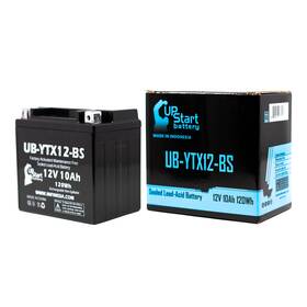 Upstart Battery Ub-ytx12-bs-dl320 Replacement For 2008 Suzuki Gsx1300r Z Hayabusa 1300 Cc Factory Activated