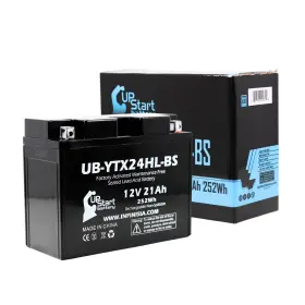 Ub-ytx24hl-bs-dl61 Upstart Battery Ub-ytx24hl-bs Replacement For 1984 Honda Gl1200 Gold Wing 1200 Cc Motorc Ub-ytx24hl-bs-dl61 Upstart Battery Ub-ytx24hl-bs Replacement For 1984 Honda Gl1200 Gold Wing 1200 Cc Motorc