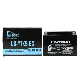 Ub-ytx9-bs-dl295 Upstart Battery Replacement For 1999 Suzuki Gsf600s Bandit 600cc Factory Activated Maintenance Ub-ytx9-bs-dl295 Upstart Battery Replacement For 1999 Suzuki Gsf600s Bandit 600cc Factory Activated Maintenance