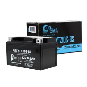 Ub-ytz10s-bs-dl49 Upstart Battery Replacement For 2001 Honda Cbr929rr Re 929cc Factory Activated Maintenance