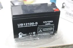 Ub12100-s-2batt-dl1 Upstart Battery 2-pack Schwinn Missile Fs Ub12100-s 12v 10ah Sealed Lead Acid Sla Agm