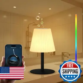 B0fcsljb69 Uuffoo Shower Lamp Dual Speaker Pairing Ip44 Waterproof Outdoor Table Wi B0fcsljb69 Uuffoo Shower Lamp Dual Speaker Pairing Ip44 Waterproof Outdoor Table Wi